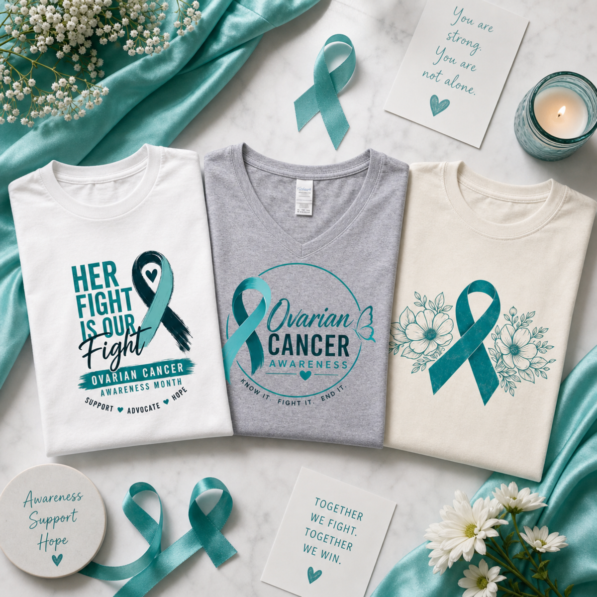 Ovarian Cancer Awareness Collection 💚
