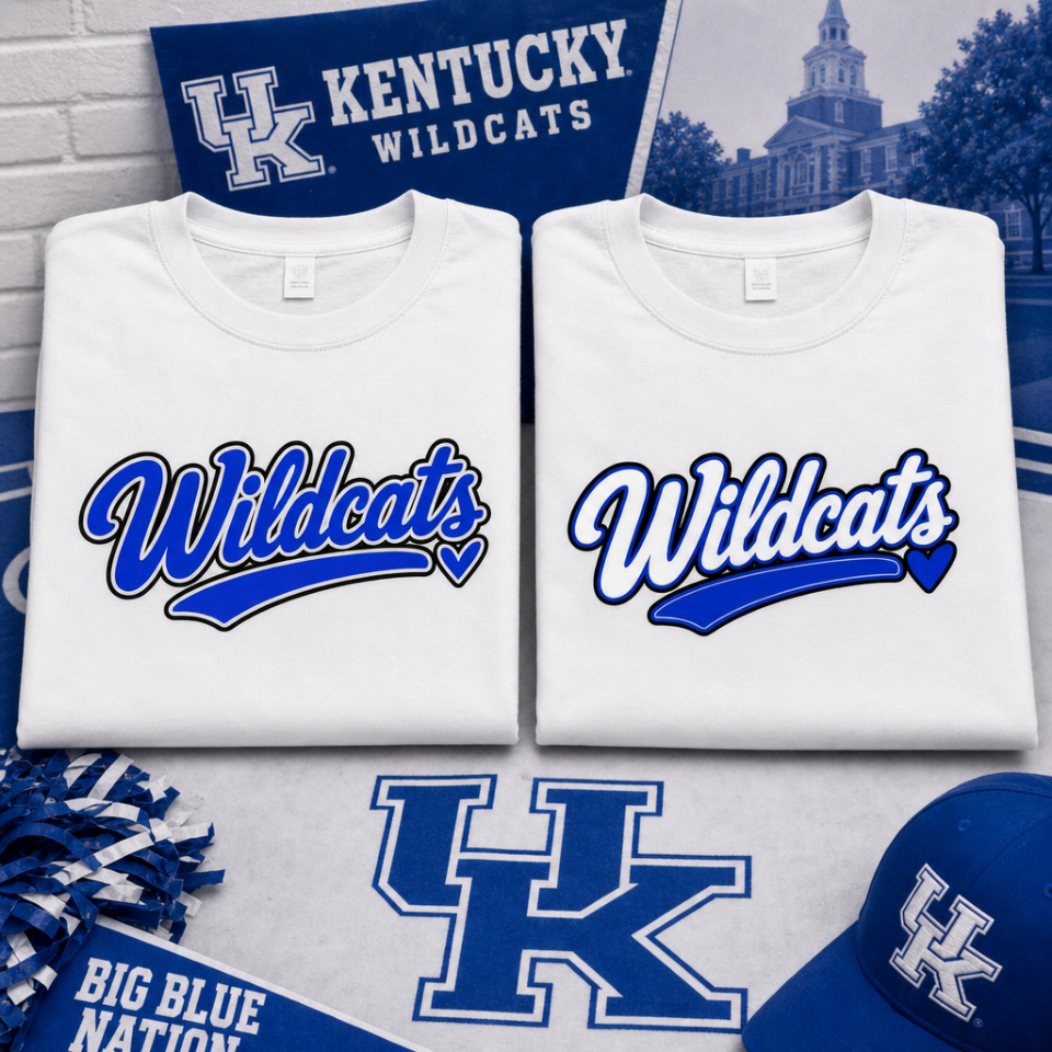 Wildcats | Black w/ White Letters