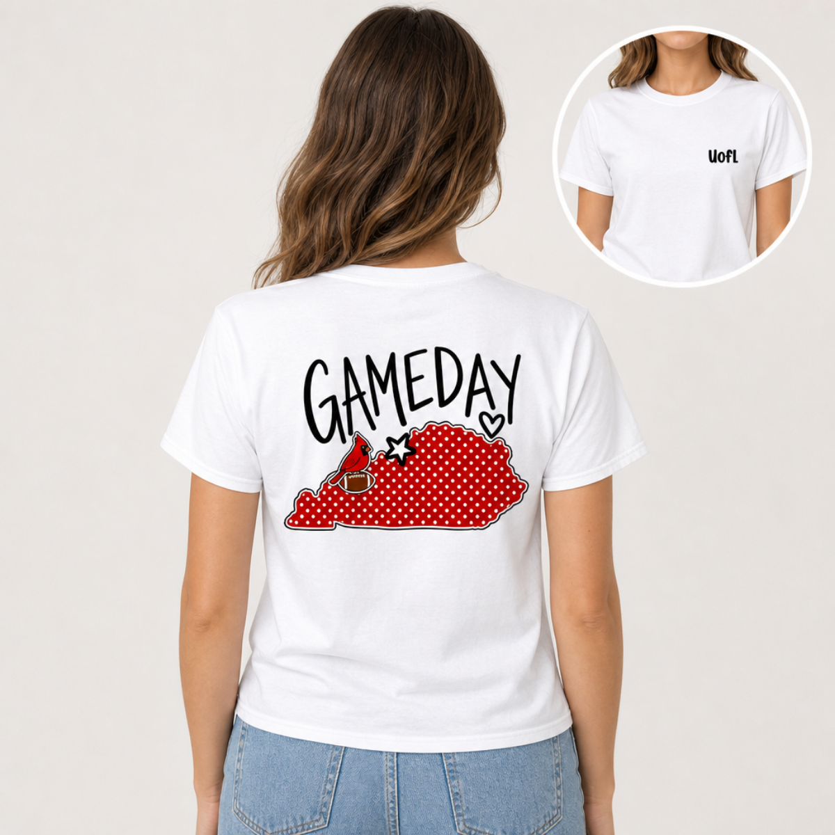 UofL Gameday | Red Pattern