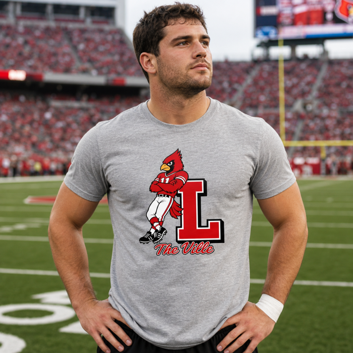 Cardinal on an L