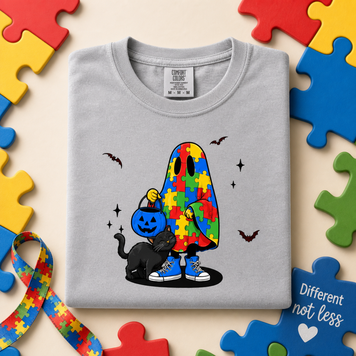Blue Bucket Halloween Tee