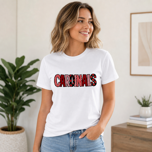 Cardinals | Block Pattern Letters