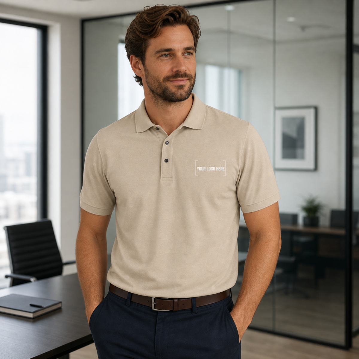 Men's - Port Authority Silk Touch Polo
